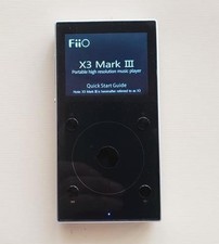 FiiO X3 Mark III Digital High Resolution Portable Music Player DAP FIO-X3MK3-B