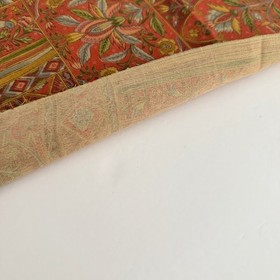 Spice Caravan #C 6.5x58 Vintage Silk Japanese Pongee Kimono Fabric TK24