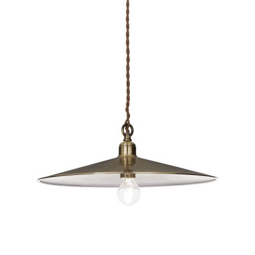 Ideal Lux Cantina SP1 Lampadario Sospensione Classico 60W Rame Brunito