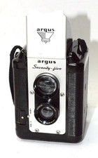 Argus Seventy-Five Camera w/Argus 75mm Lumar Lens - Shutter Fires.Nice Condition