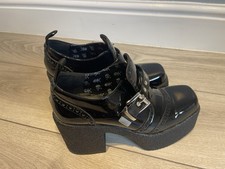 “Don’t Call” Lamoda Chunky Platform Gothic Women’s Shoes Size 7