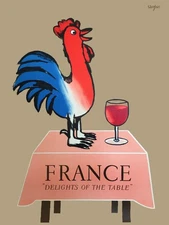 13994.Decor Poster.Room wall Interior design.Mikulas Galanda art.French Rooster