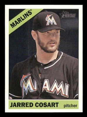 2015 Topps Heritage #168 Jarred Cosart NM-MT Marlins