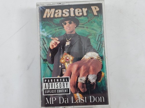 MASTER P Da Last Don No Limit Records New Orleans Rap Cassette Tape 1998