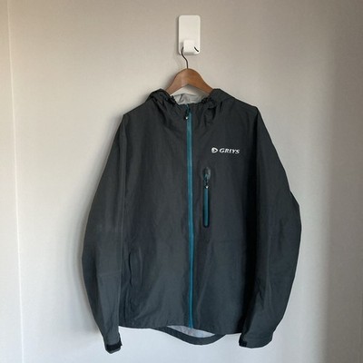 Greys Herren Warm Wetter Wattierjacke Shell XL Climatex Wasserdicht Packbar