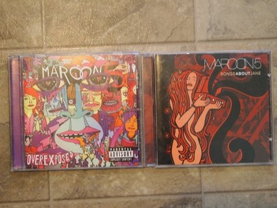 Maroon 5 Overexposed / Songs about Jane CD Album Lot