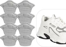 4 Pairs-Heel Guards for Shoes,Back of Heel Cushion Inserts,Loose Shoes 4 Grey