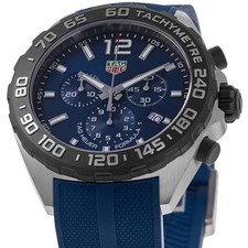 New Tag Heuer Formula 1 Quartz Chronograph Blue Men's Watch CAZ101AV.FT8077 2