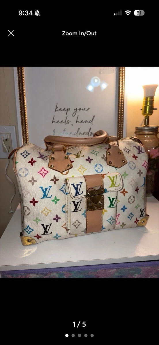 louis vuitton white multicolor products for sale | eBay