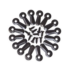 100 Pcs Metal Picture Frames Turn Button Fasteners with Screws Frame Hardware
