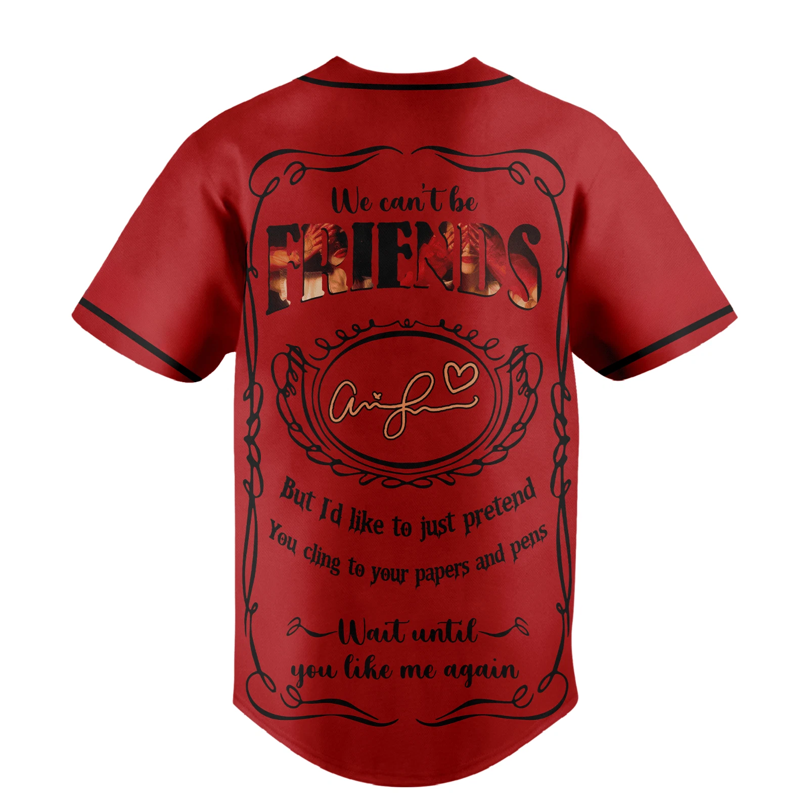 Ariana Baseball Jersey, Ariana Tour Shirt