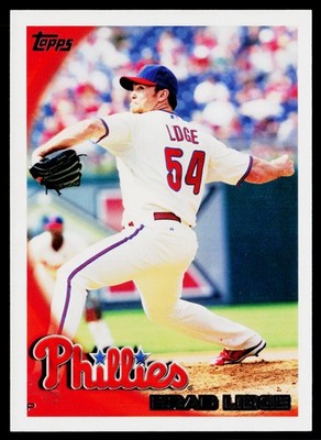 2010 Topps Philadelphia Phillies #PHI12 Brad Lidge