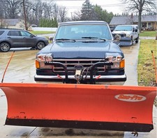 1988 Ford Bronco 4wd Suv Truck W Curtis Sno-pro 3000 Snow Plow - 91895 Miles