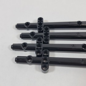 4 LEGO Pirate Ship Black Boat Mast 48002 2x2x20 48002a 4184 71042 7048 4195 6243