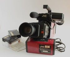 JVC GR-C1 VideoMovie Camcorder Back to the Future Marty McFly Prop VHS-C Bundle
