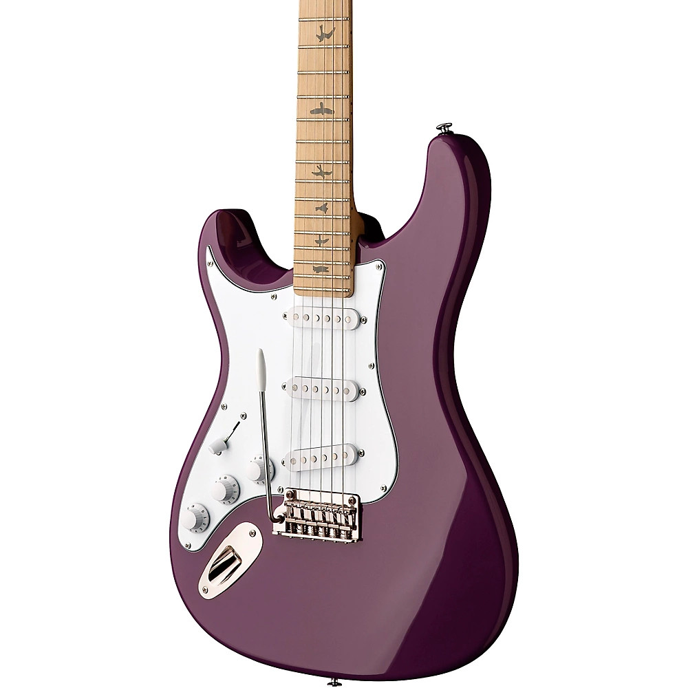 PRS SE Silver Sky Maple Fretboard Left Handed Elecric Guitar Summit Purple