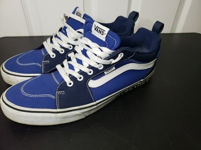 Blue Vans Filmore Skate Shoes Men's Size 13