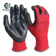 24Pcs/12Pairs Professional Protective Work Gloves for Men Construction