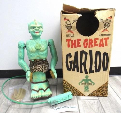 THE GREAT GARLOO Original Toy in Original Box by Magic Marxie 24" 1961 MARX TOYS