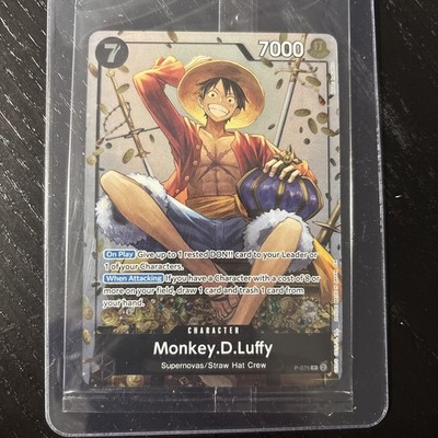 その他 One Piece [Import anglais] d2ldlup One Piece TCG - Monkey.D.Luffy P-043 (2nd Anniversary Stamped