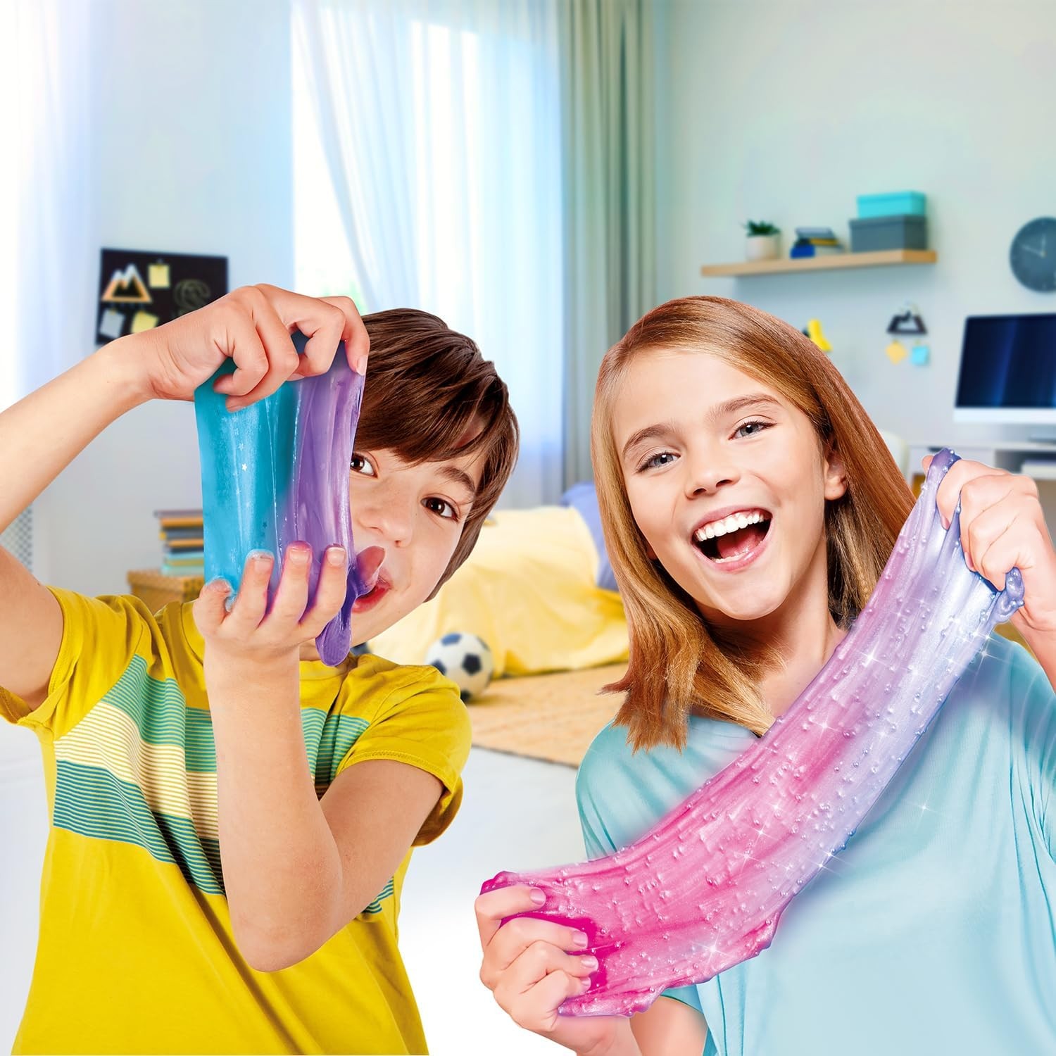Kit 10 Slimes Personnalisés avec 100 combinaisons créatives sans colle So Slime