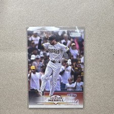 Topps 2025 Stadium Club Jackson Merrill #109 San Diego Padres Baseball Card