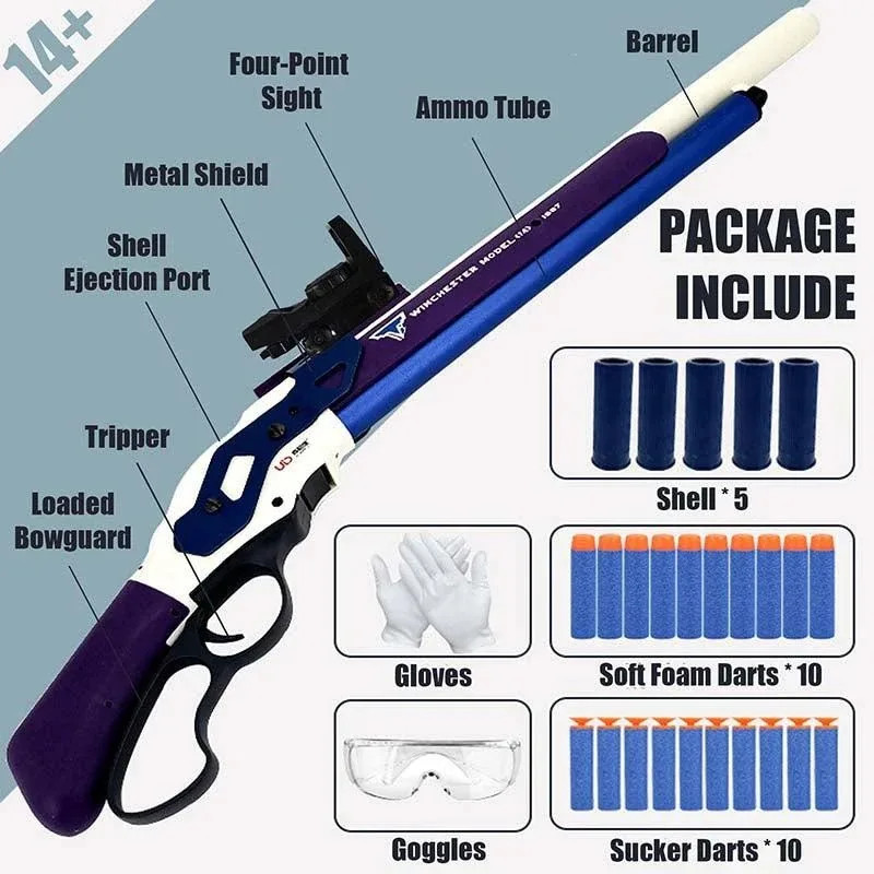 UDL ナーフ　ウィンチェスターM1887 UDL M1887 Shell Ejection Foam Blaster | eBay