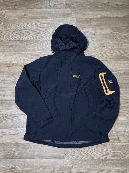 Women Jack Wolfskin Jacket Black 40 / L / 48 #9EMP