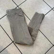 Size 26 Tan Tailored Sportsman Knee Patch Horseback Riding Breeches