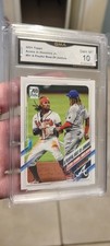 Ronald Acuna & Vladimir Guerrero, 2021 Topps, A Playful Bout, GMA 10 LOW PRICE!!