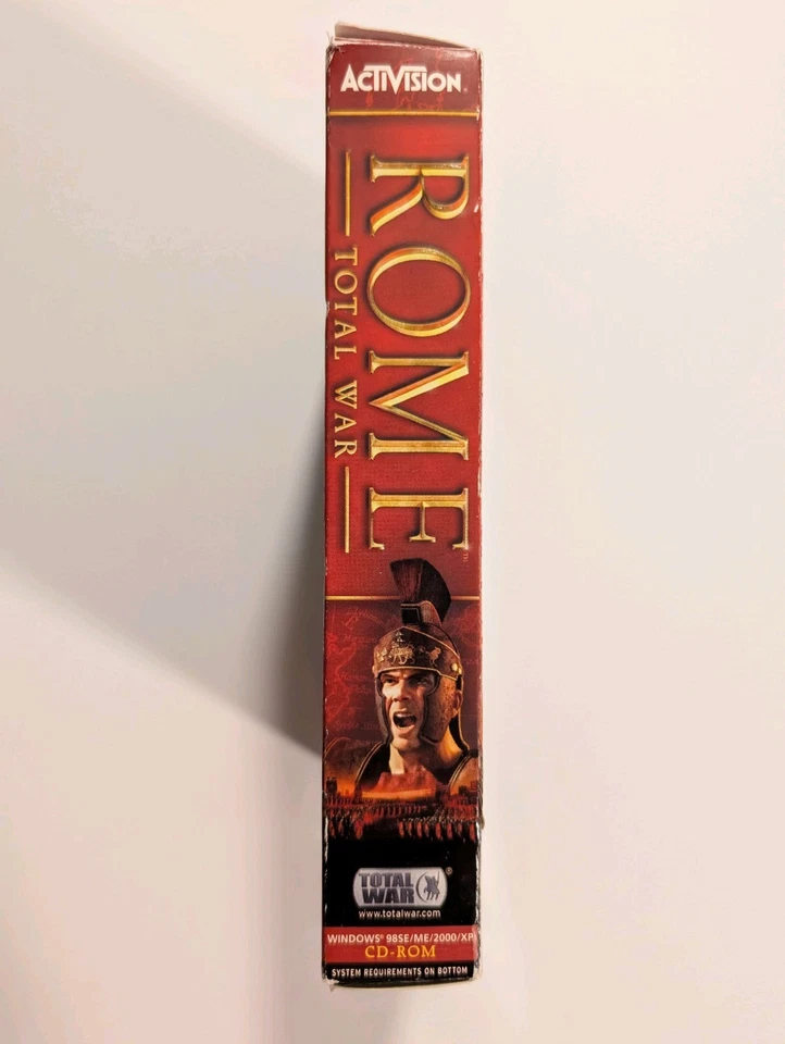 Total War: Rome PC Game CD-ROM, 2004, 3-Disc Set Complete w/ Manual, CIB Nice! - Image 3 of 4