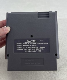 Pinball Nintendo NES Vintage Game Cartridge With Manual