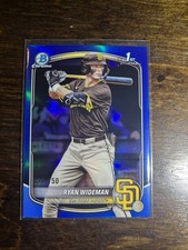 2025 Bowmen Draft 1st Bowman Ryan Wideman Blue Refactor/150 BDC-190