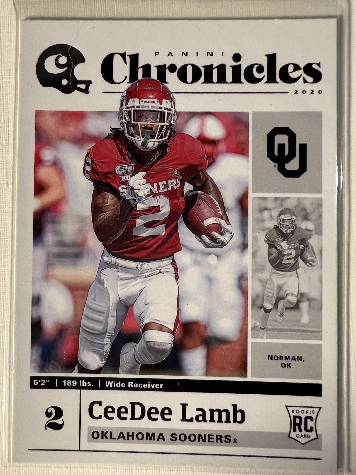 2020 Panini Chronicles Draft Picks #7 CeeDee Lamb Rookie