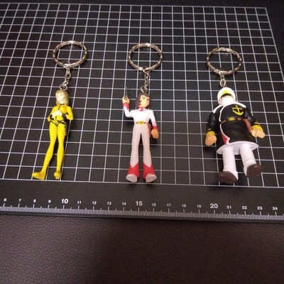 Space Battleship Yamato 3-Figure Keychain Set Kodai Mori Okita Collectible