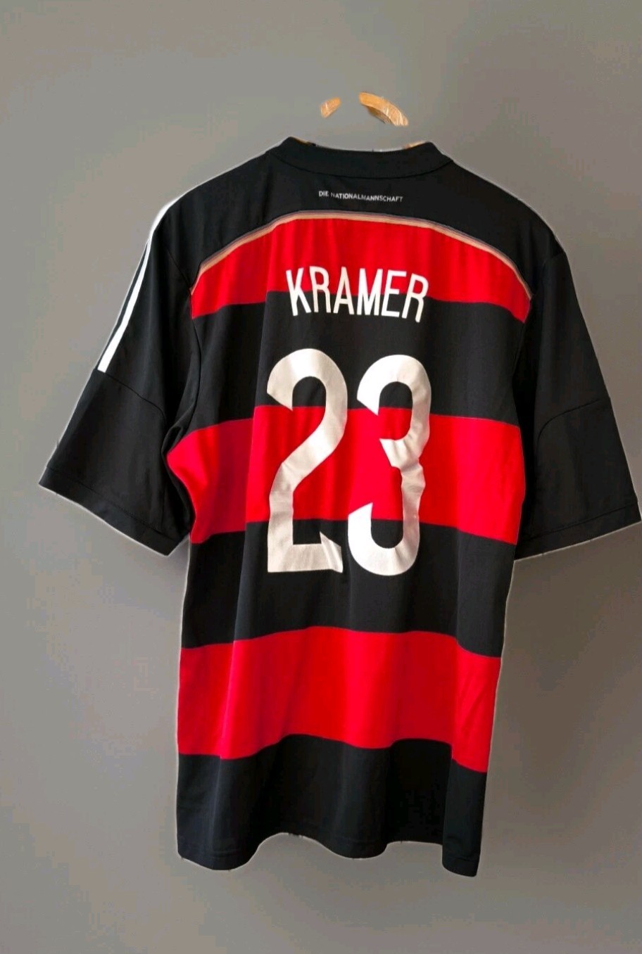 #23 Kramer  2013/2014 GERMANY NATIONAL Team  ADIDAS AWAY SOCCER JERSEY  VINTAGE
