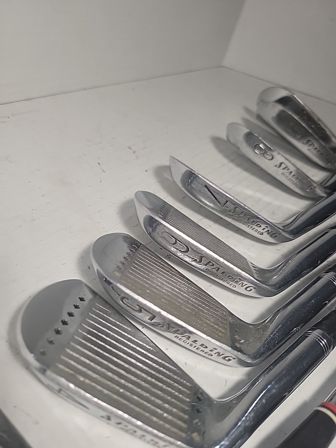 как выглядит Spalding Registered Synchro Stroke Robert T Jones Jr. 2-pw Rh Golf Clubs Irons фото