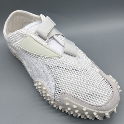 2025 Puma Mostro Mesh White Vapor Grey 401666-02 Herren UK 7,5 Turnschuhe Sneaker