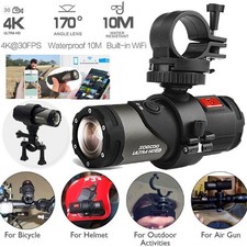 4K WIFI 1080P Sports Action Camera Bike Helmet Skiing Waterproof SOOCOO For Gun