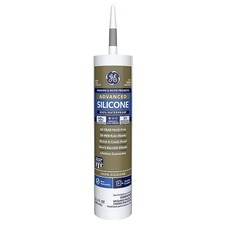 Ge Silicone Sealant, 10 oz, Cartridge, L