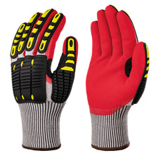 BMG234 Impact Work Gloves Superior Cut Protection Construction , Demolition