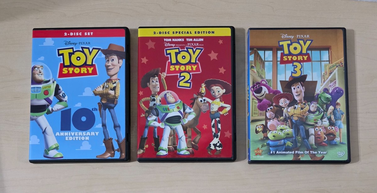 Toy Story Trilogy DVD Set - 10th Anniversary Edition 2 Special