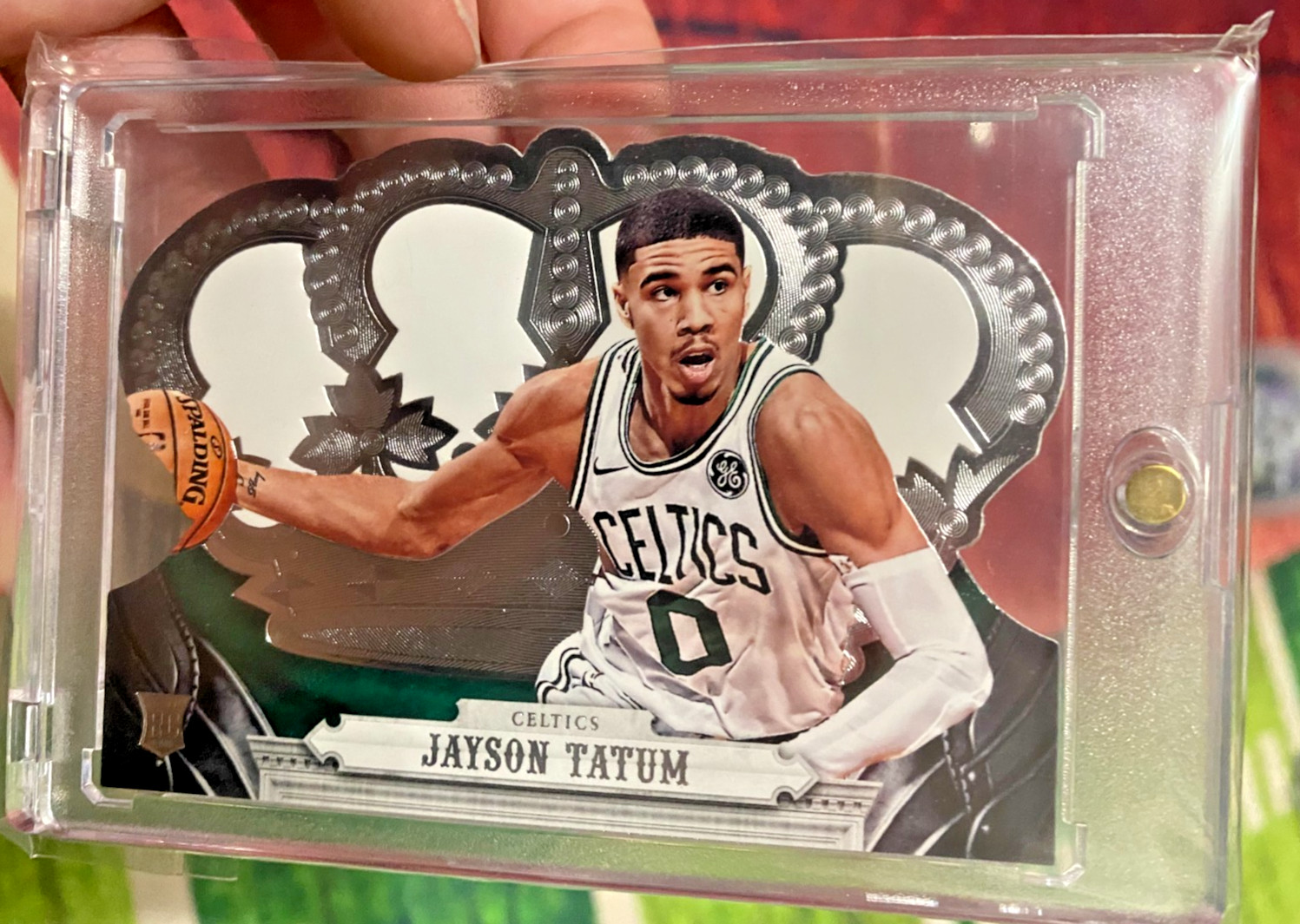 Jayson Tatum 2017-18 Crown Royale Rookie Card SSP FUTURE HOFer!!!