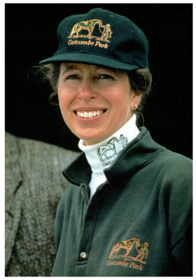 Vintage Postcard HRH Princess Royal at Gatcombe Park England 1990s Portrait