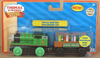 Learning Curve Thomas Wooden Railway LC98058 Percy & the Storybook Car 2011 NOS
