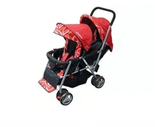 NWT Adelina Red and White Urban Double Stroller