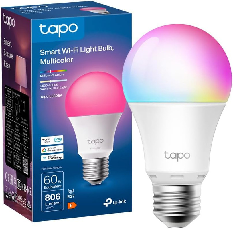 Lampadina Intelligente L530EA E27 WiFi LED RGB - Offerta Limitata