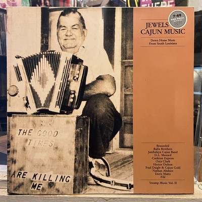 [CAJUN/ZYDECO]~EXC LP~VARIOUS ARTISTS~Jewels Of Cajun Music~[1989]~GERMANY Impor