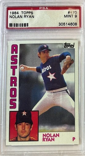 1984 Topps - Nolan Ryan #470 PSA 9