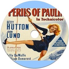 THE PERILS OF PAULINE (1947) DVD Public Domain Film Movie Comedy Betty Hutton